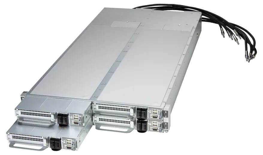 X14/H14 2U4N FlexTwin with Liquid Cooling